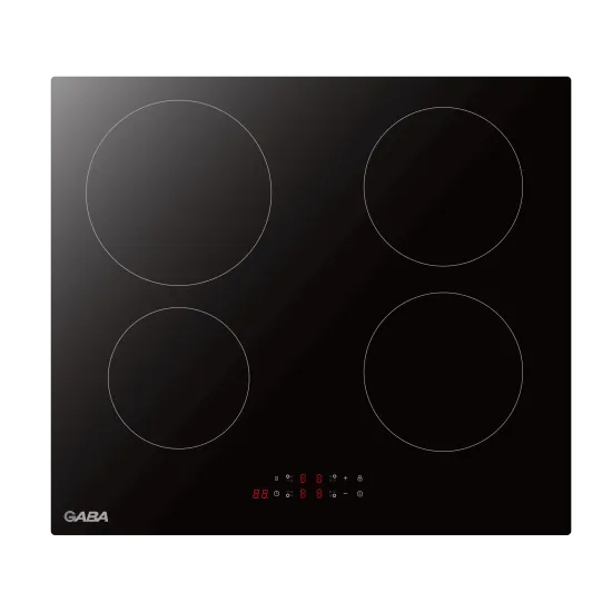 Gaba GMH-IND-4 beépíthető indukciós kerámialap, 59x52x6.2 cm, fekete szín