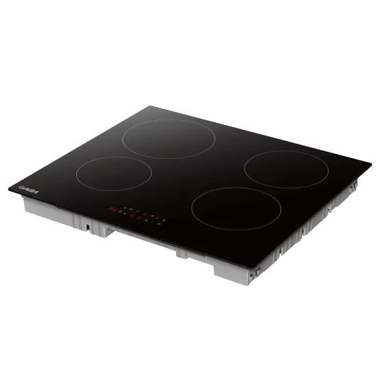 Gaba GMH-IND-4 beépíthető indukciós kerámialap, 59x52x6.2 cm, fekete szín