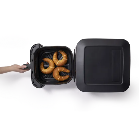 Hisense HAF2100DCD forrólevegős sütő, Air Fryer, 2100W, 7.7L, fekete szín