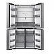Haier HCR59F18DNMM Total No Frost side by side hűtőszekrény francia ajtós kialakítással, 417/289L, Wifi, 90.5x73.8x182.5 cm, inox szín 