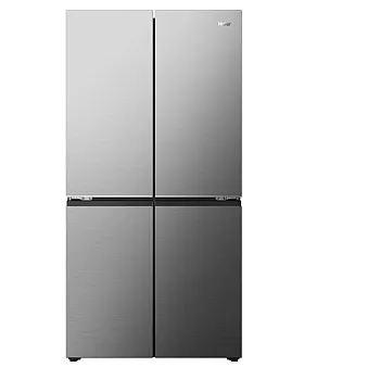 Haier HCR59F18DNMM Total No Frost side by side hűtőszekrény francia ajtós kialakítással, 417/289L, Wifi, 90.5x73.8x182.5 cm, inox szín 