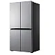 Haier HCR59F18DNMM Total No Frost side by side hűtőszekrény francia ajtós kialakítással, 417/289L, Wifi, 90.5x73.8x182.5 cm, inox szín 