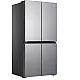 Haier HCR59F18DNMM Total No Frost side by side hűtőszekrény francia ajtós kialakítással, 417/289L, Wifi, 90.5x73.8x182.5 cm, inox szín 