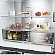 Haier HCR59F18DNMM Total No Frost side by side hűtőszekrény francia ajtós kialakítással, 417/289L, Wifi, 90.5x73.8x182.5 cm, inox szín 