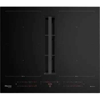 Hisense HEH6443BSCWF1 pultba építhető konyhai elszívó, 60x52x23.3 cm, fekete szín 