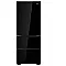 Haier HFKR5718DNGB Total No Frost side by side hűtőszekrény francia ajtós kialakítással, 255/147L, Wifi, 70x59.4x185 cm, fekete szín 