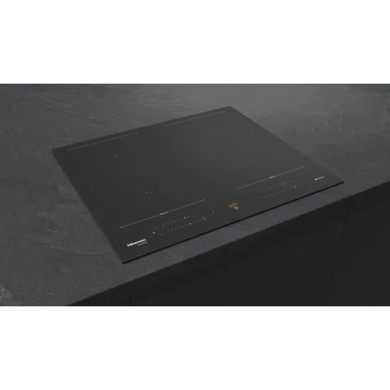 Hisense HI6443SRWF beépíthető indukciós kerámialap, 59.5x52x5.4 cm, fekete szín 