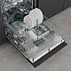 Hisense HV673A65 teljesen beépíthető mosogatógép, 16 teríték, Wifi, inverter motor, 3 kosár, automatikus ajtónyitás, 59.8x55.5x81.6 cm 