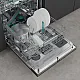 Hisense HV693A66UVAD teljesen beépíthető mosogatógép, 16 teríték, Wifi, inverter motor, 3 kosár, automatikus ajtónyitás, 59.8x55.5x81.6 cm 
