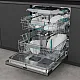 Hisense HV693A66UVAD teljesen beépíthető mosogatógép, 16 teríték, Wifi, inverter motor, 3 kosár, automatikus ajtónyitás, 59.8x55.5x81.6 cm 