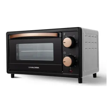 Kalorik OT2015 mini sütő, 9.7L, 900W, rose gold fekete szín 