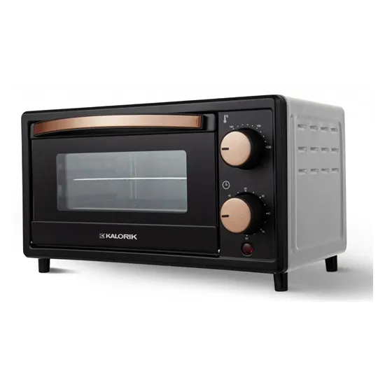 Kalorik OT2015 mini sütő, 9.7L, 900W, rose gold fekete szín 