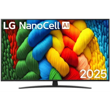 LG 75NANO81A3A 4K UHD AI NanoCell Smart LED TV, 75", 190.5 cm 