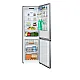 Gorenje NRK619D2XL4 No Frost Plus alulfagyasztós kombinált hűtőszekrény, 207/97L, inverter kompresszor, 59.5x59x186 cm, inox szín 
