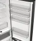 Hisense RB5P410SAFA No Frost alulfagyasztós kombinált hűtőszekrény, 283/130L,Wifi, inverteres kompresszor, 59.5x65.8x203 cm, fekete szín 