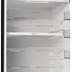 Hisense RB5P410SAFA No Frost alulfagyasztós kombinált hűtőszekrény, 283/130L,Wifi, inverteres kompresszor, 59.5x65.8x203 cm, fekete szín 