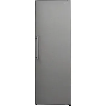 Sharp SJ-LC11CMXID-EU No Frost egyajtós hűtőszekrény, 390L, 59.5x65x186 cm, sötét inox szín 