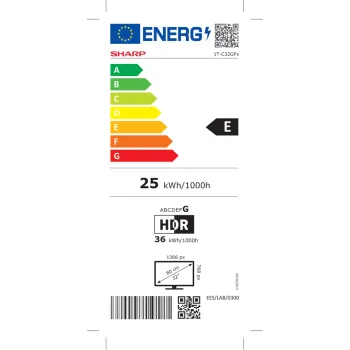 Sharp 32GF2265E HD Ready Smart Google LED TV, 32", 81.28 cm