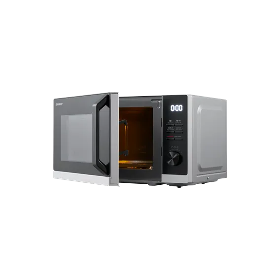 Sharp RCG251TS mikrohullámú sütő, 25L, 900W, szürke 