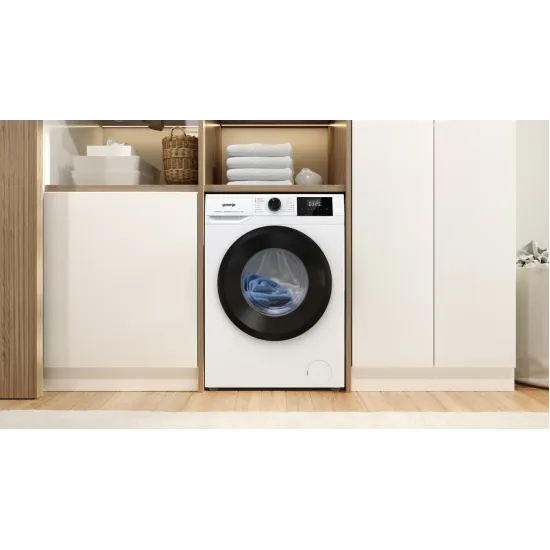 Gorenje W3NGPI61SAS elöltöltős mosógép, 6 kg, inverter motor, gőz, 59.5x42x84.5 cm