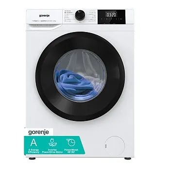 Gorenje W3NGPI72SAS elöltöltős mosógép, 7 kg, Wifi, gőz, inverter motor, 59.5x43.5x84.5 cm