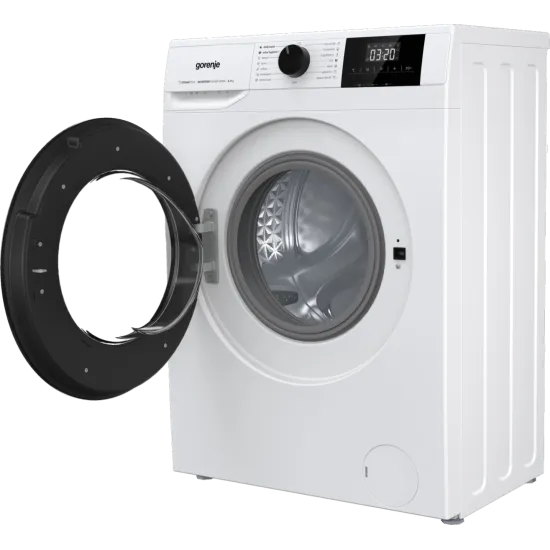 Gorenje W3NGPI74A3S elöltöltős mosógép, 7 kg, inverter motor, gőz, 59.5x51x84.5 cm 
