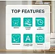 Gorenje WDG2PS954A1D2 mosó-szárítógép, 9/5 kg, inverter motor, 59.5x47x84.5 cm