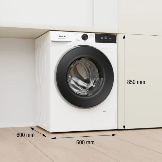 Gorenje WG414A41 elöltöltős mosógép, 10 kg, gőz, Wifi, 60x60x85 cm