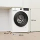 Gorenje WG414A41 elöltöltős mosógép, 10 kg, gőz, Wifi, 60x60x85 cm