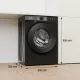 Gorenje WG484A31B elöltöltős mosógép, 8 kg, gőz, Wifi, 60x54x85 cm, fekete szín 