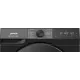 Gorenje WG484A31B elöltöltős mosógép, 8 kg, gőz, Wifi, 60x54x85 cm, fekete szín 