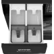 Gorenje WG484A31B elöltöltős mosógép, 8 kg, gőz, Wifi, 60x54x85 cm, fekete szín 