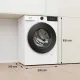 Gorenje WG494A11 elöltöltős mosógép, 9 kg, Wifi, gőz, 60x54x85 cm