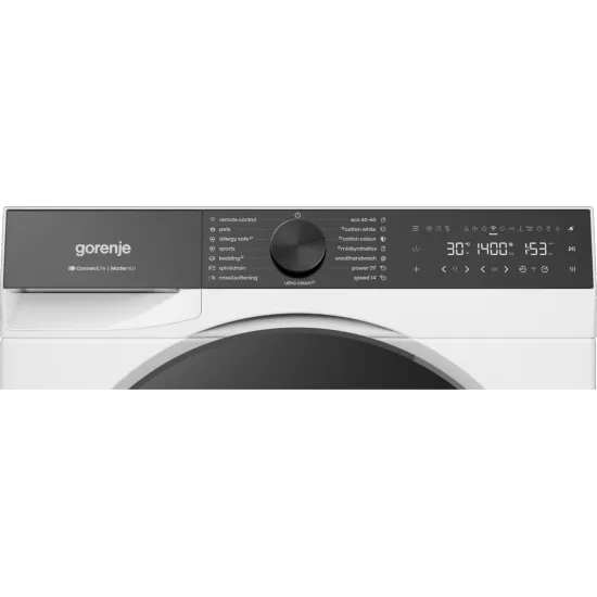 Gorenje WG614A4P1 elöltöltős mosógép, 10 kg, gőz, Wifi, 60x60x85 cm