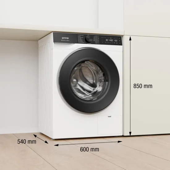Gorenje WG694A11 elöltöltős mosógép, 9 kg, Wifi, gőz, 60x54x85 cm