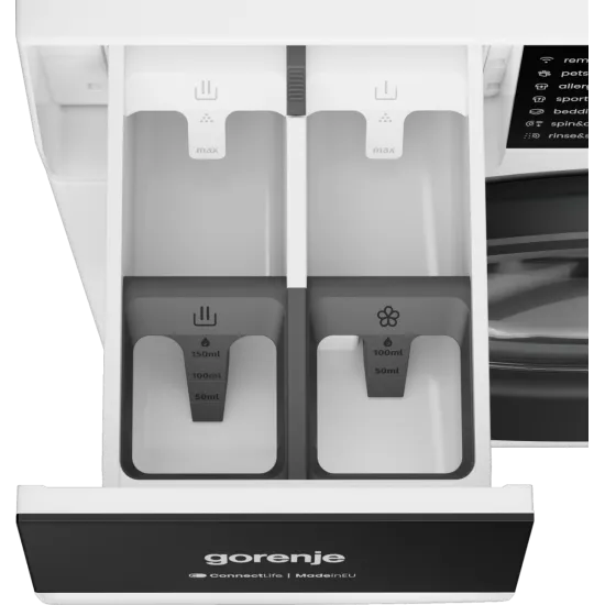 Gorenje WG694A11 elöltöltős mosógép, 9 kg, Wifi, gőz, 60x54x85 cm
