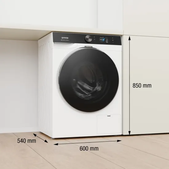Gorenje WG894A25 elöltöltős mosógép, 9 kg, Wifi, gőz, 60x54x85 cm