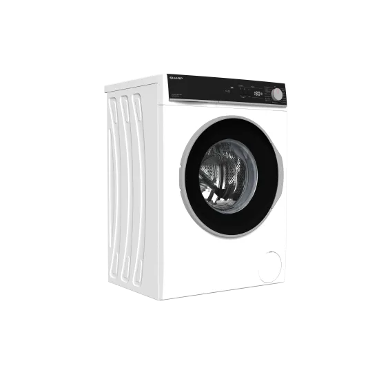 Sharp ES-NFA714BW1NNA-EE elöltöltős mosógép, 7 kg, inverter motor, 59.7x49.7x84.5 cm 