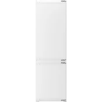 Beko BCSA285K4SN beépíthető alulfagyasztós kombinált hűtőszekrény,inverteres kompresszor,54x54.5x177.5 cm, 193/78L