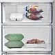 Beko B5RCNA365HG No Frost alulfagyasztós kombinált hűtőszekrény,inverteres kompresszor,186.5cm,Manhattan szürke 