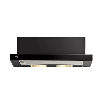 Beko CTB6250B beépíthető kihúzható konyhai elszívó, 60x30x19.8 cm, fekete szín 