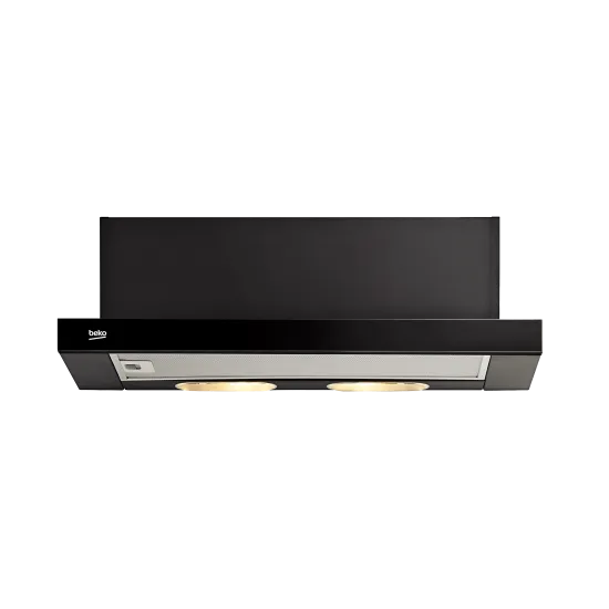 Beko CTB6250B beépíthető kihúzható konyhai elszívó, 60x30x19.8 cm, fekete szín 