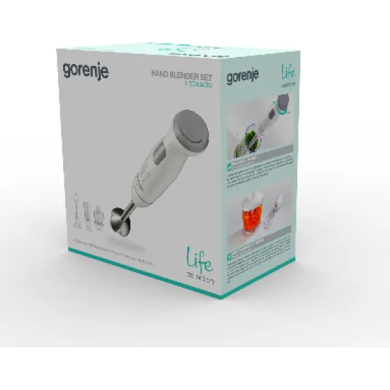 Gorenje HBC804QW botmixer szett 800W, fehér 