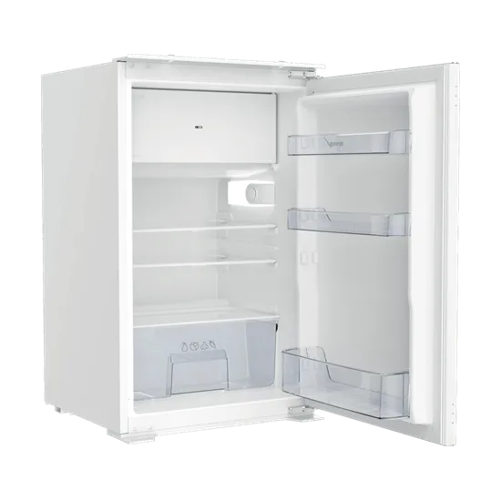 Gorenje RBI409EP1 beépíthető egyajtós hűtőszekrény fagyasztóval,104/14L, 54x54x88 cm