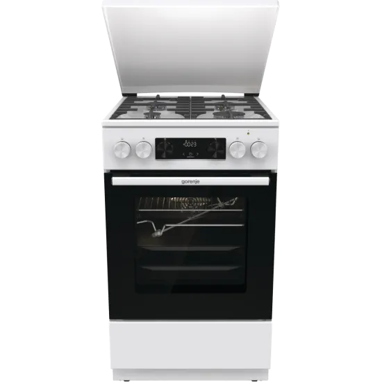 Gorenje GKS5C72WF kombinált tűzhely, 70L, fém dísztető, 50x59.4x85 cm 