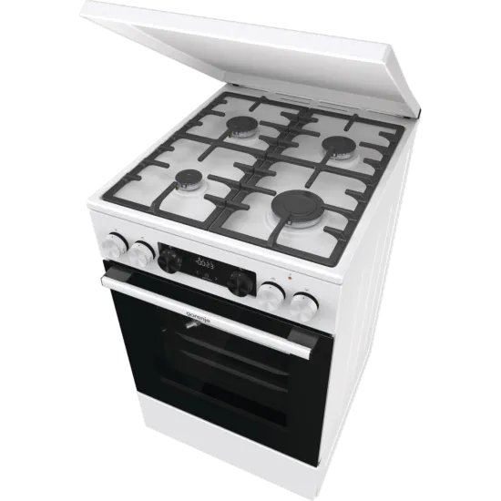 Gorenje GKS5C72WF kombinált tűzhely, 70L, fém dísztető, 50x59.4x85 cm 