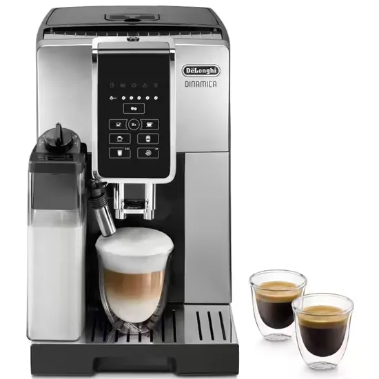 Delonghi ECAM350.50.SB automata kávéfőző,ezüst fekete szín