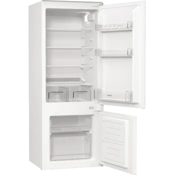 Gorenje RKI514E21 beépíthető kombinált hűtőszekrény 144 x 54 x 54 cm, inverter kompresszor, csúszó ajtózsanérral