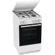 Gorenje GG5A14WJ gáztűzhely, elektromos szikragyújtás, 70L, fém dísztető, 50x59.4x85cm 