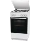 Gorenje GG5A14WJ gáztűzhely, elektromos szikragyújtás, 70L, fém dísztető, 50x59.4x85cm 